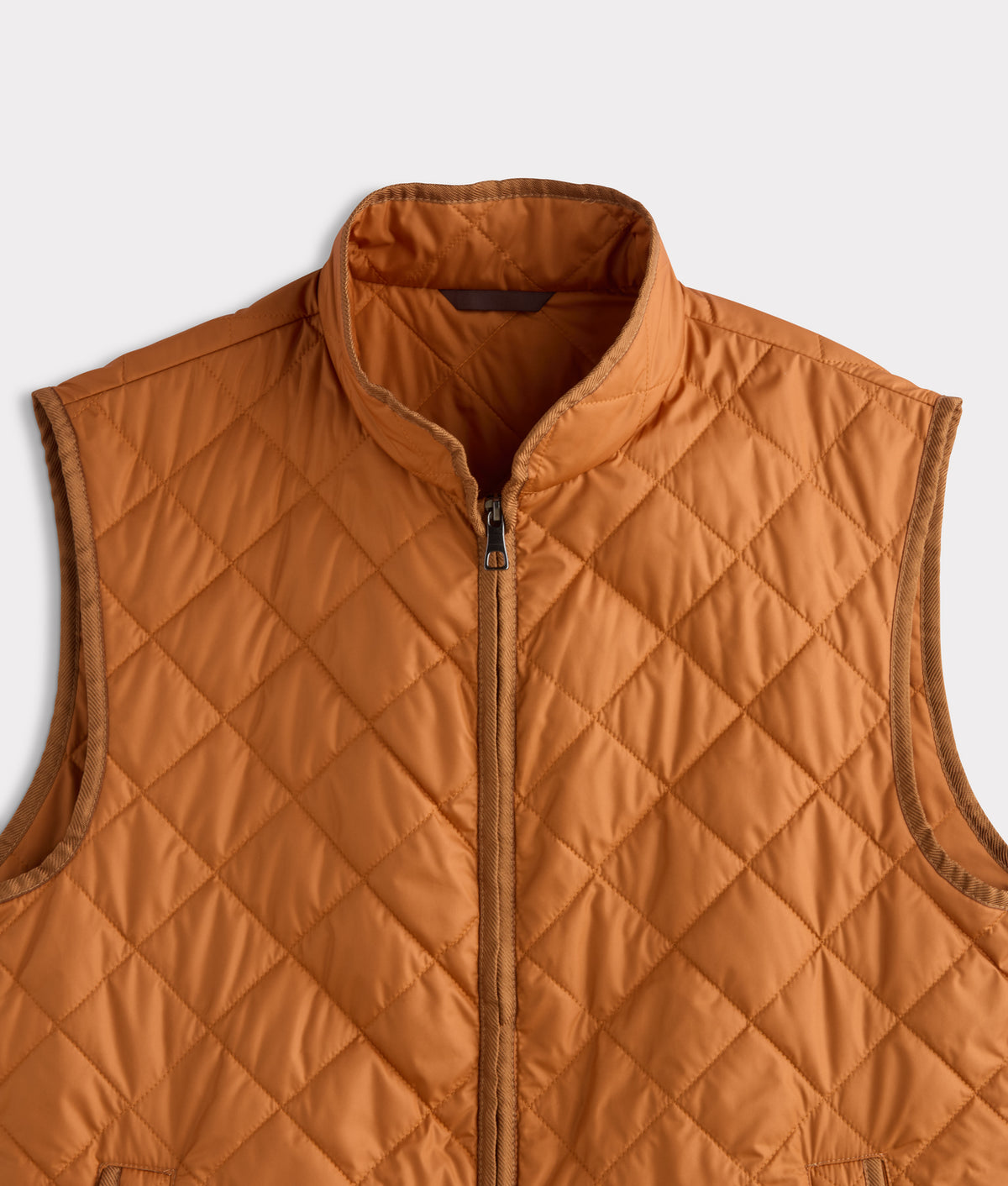 Jameson Quilted Vest :: Orange 6