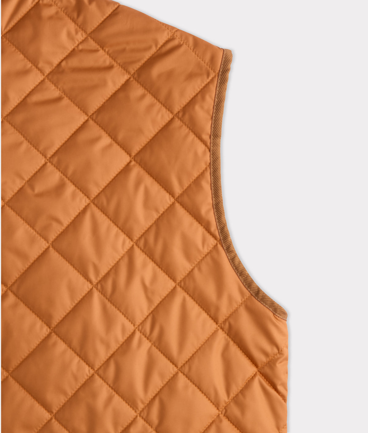 Jameson Quilted Vest :: Orange 10