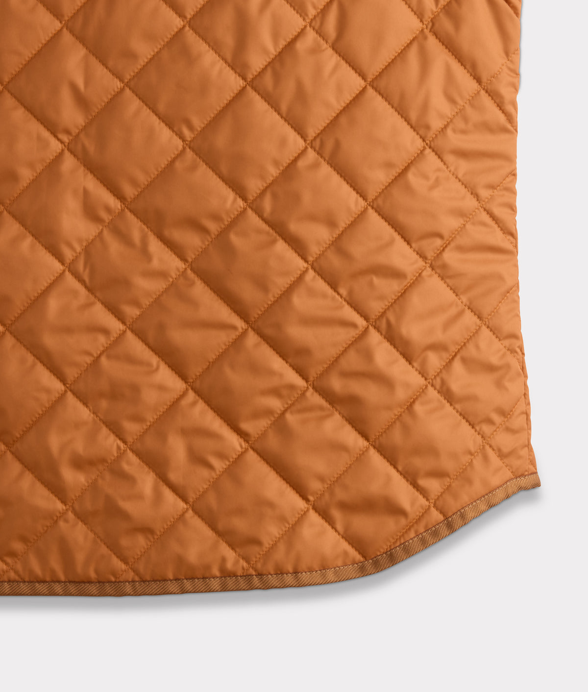 Jameson Quilted Vest :: Orange 13