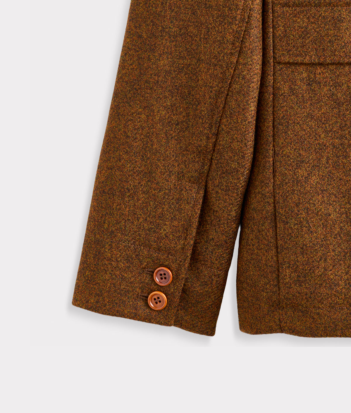 Andrew Shetland Wool Jacket :: Brown 3