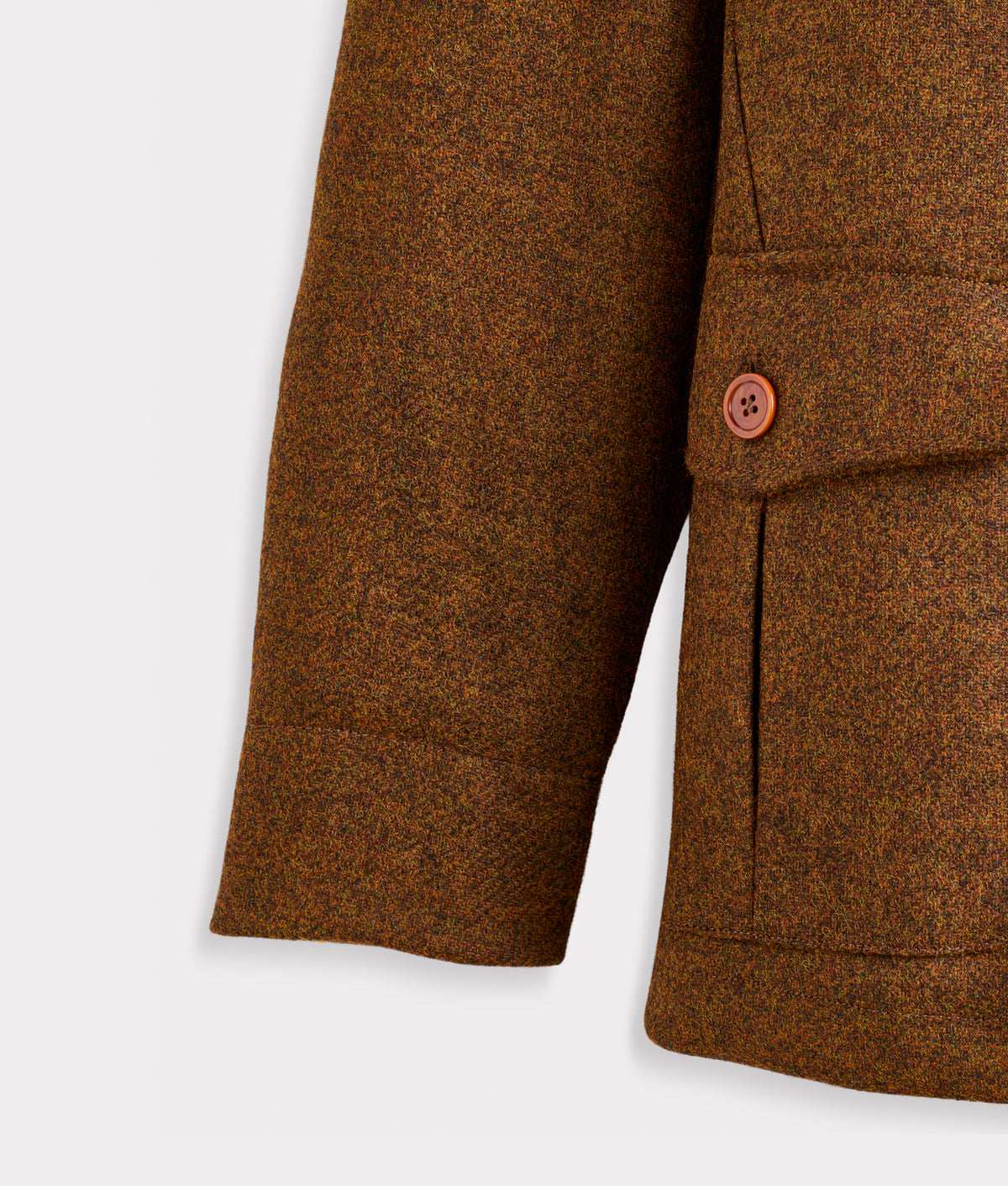 Andrew Shetland Wool Jacket :: Brown 6