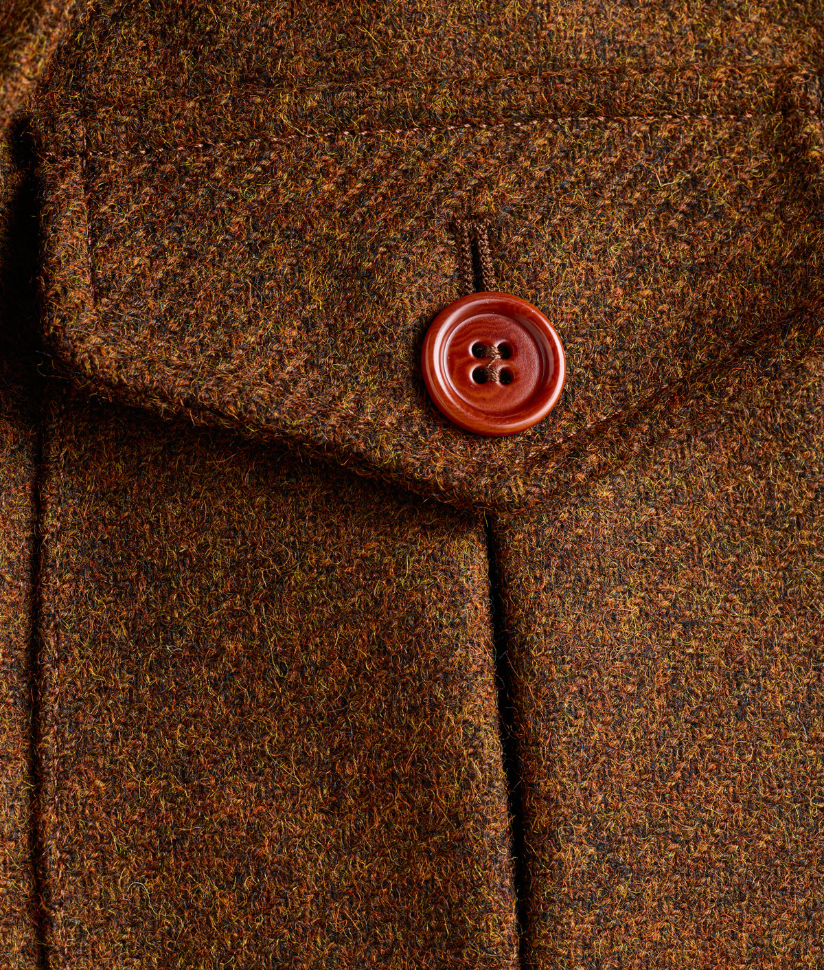 Andrew Shetland Wool Jacket :: Brown 5