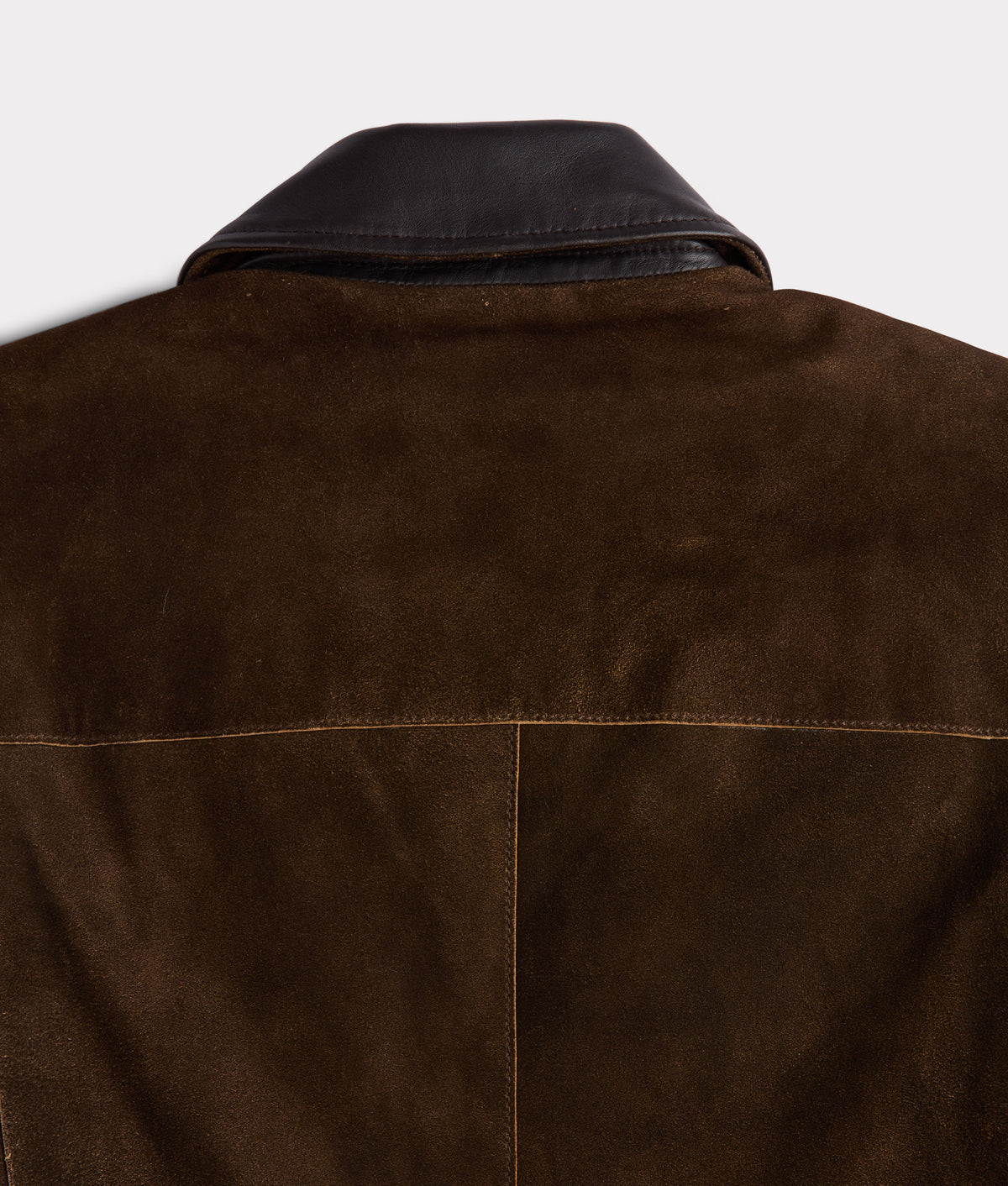 Walker Jacket With Leather Collar :: Brown 8
