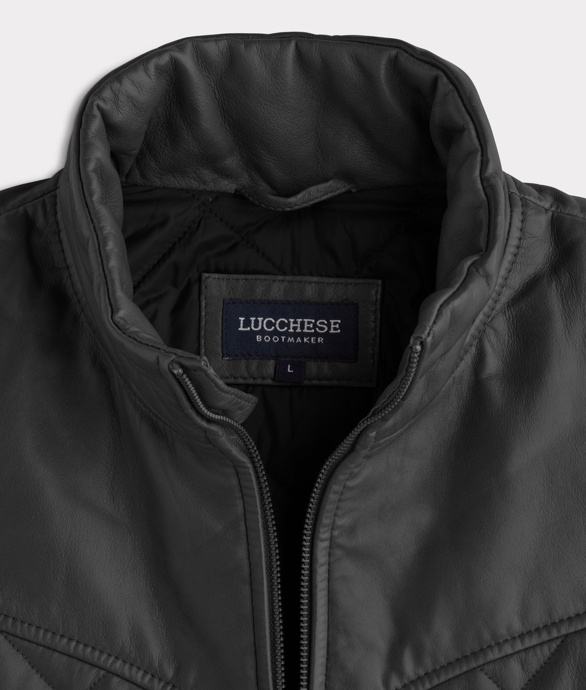 Mccoy Lamb Leather Puff Vest :: Black 4
