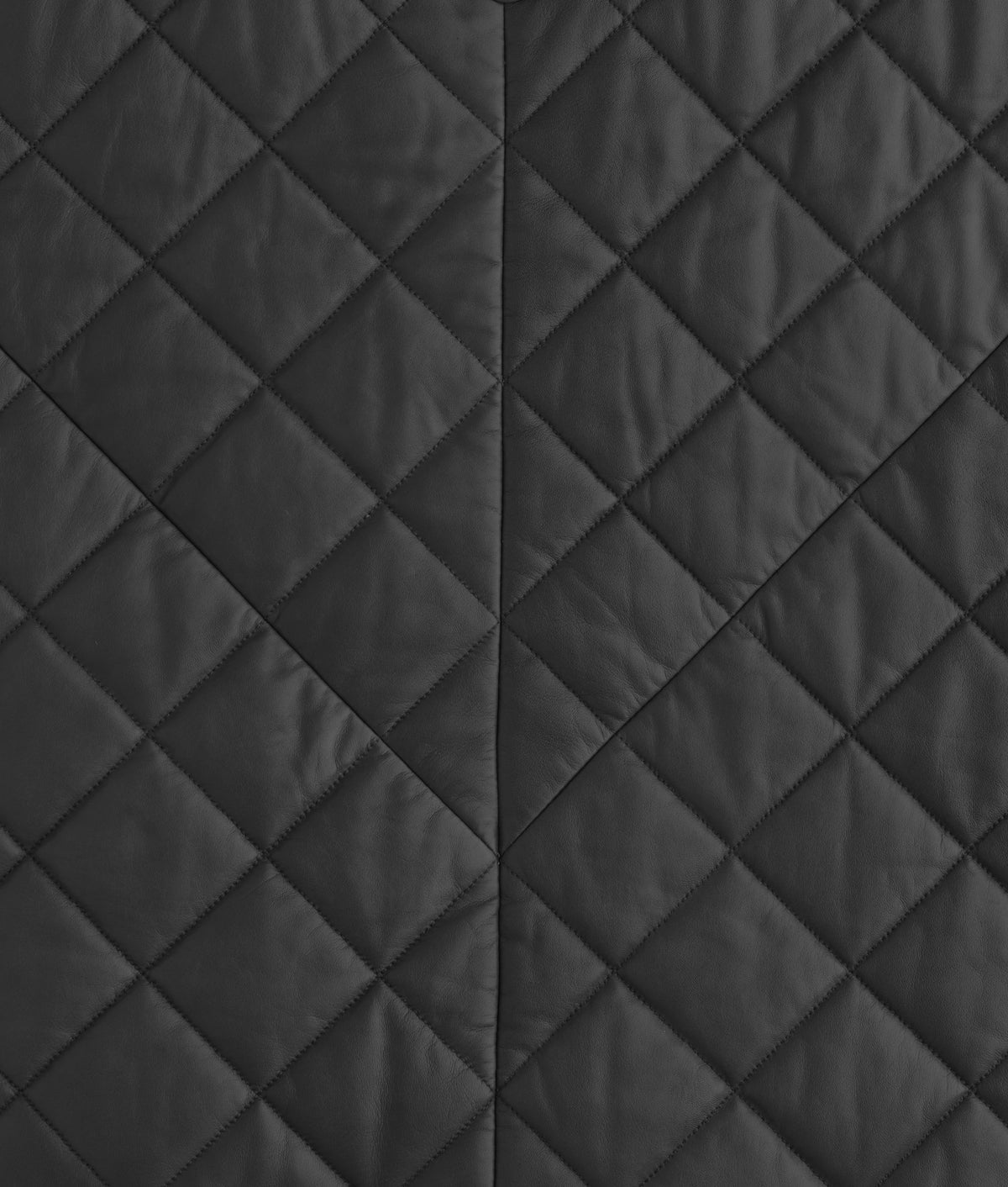 Mccoy Lamb Leather Puff Vest :: Black 8