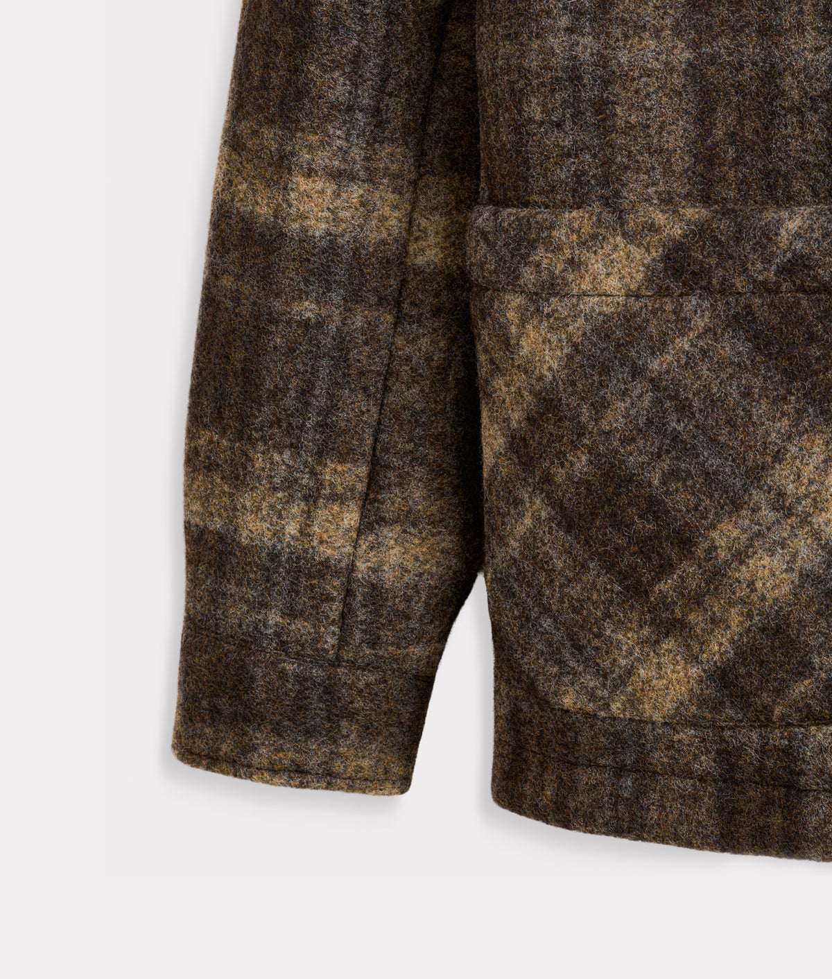 Douglas Plaid Wool Coat :: Multi 7