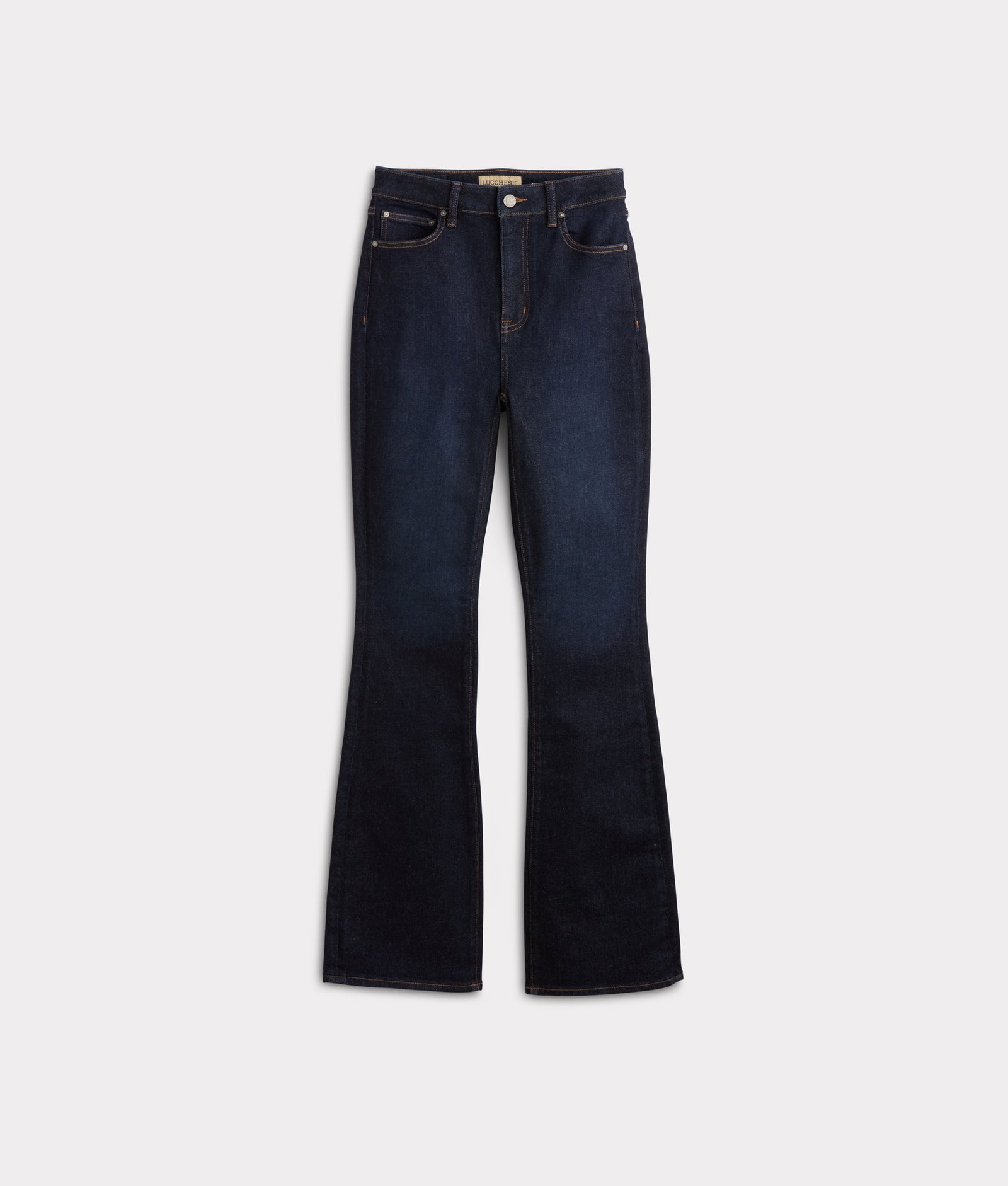 Liberty High-Rise Bootcut Jean :: Dark Denim product image