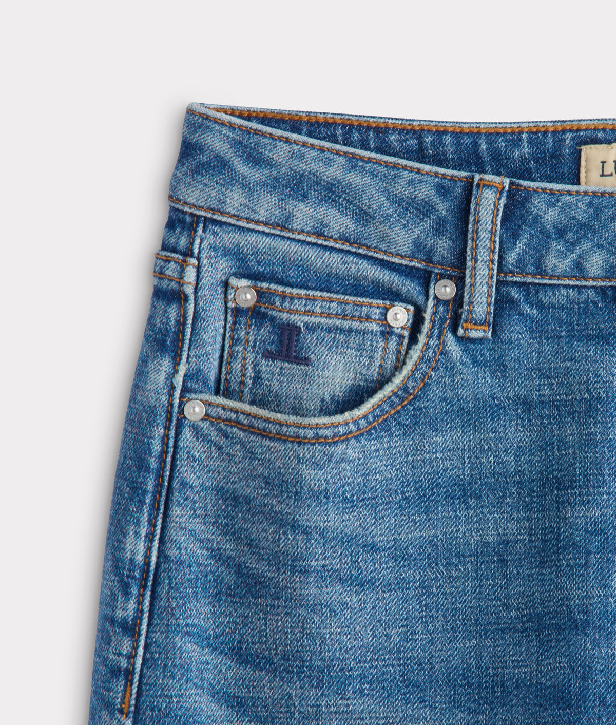 Briar High-Rise Straight Leg Jean :: Vintage 4