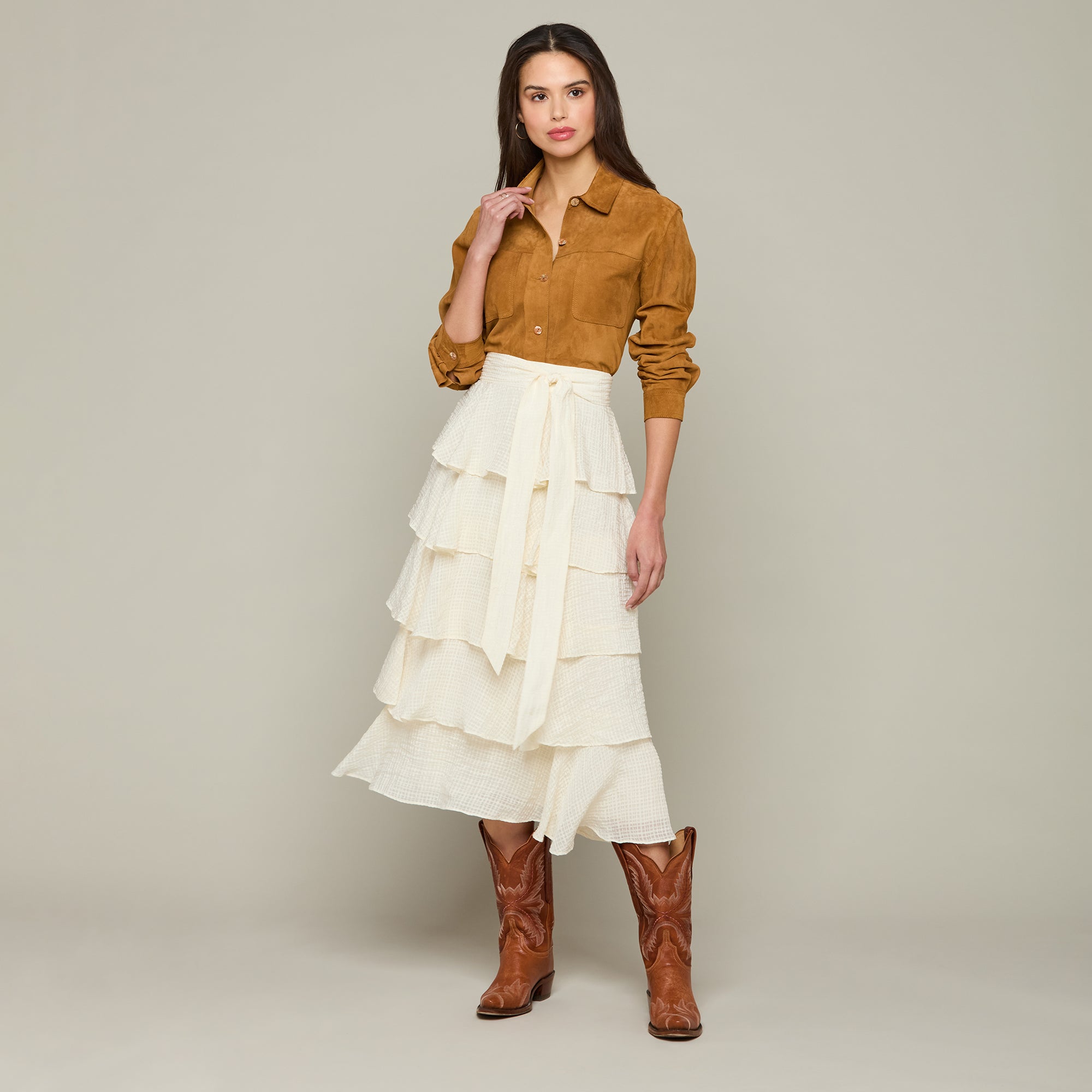 Annona Skirt :: Off White