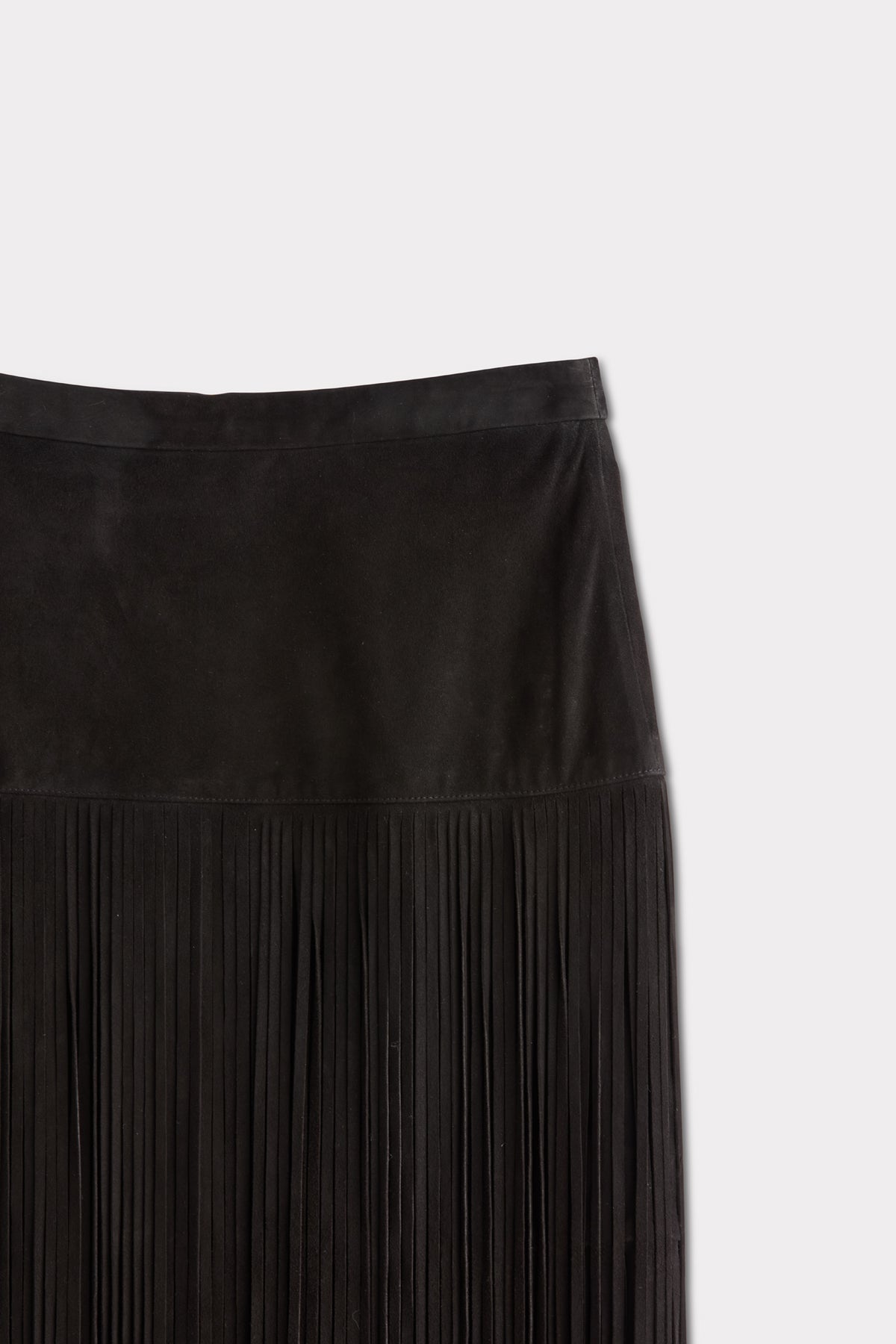 Rhiannon Fringe Skirt :: Black 8