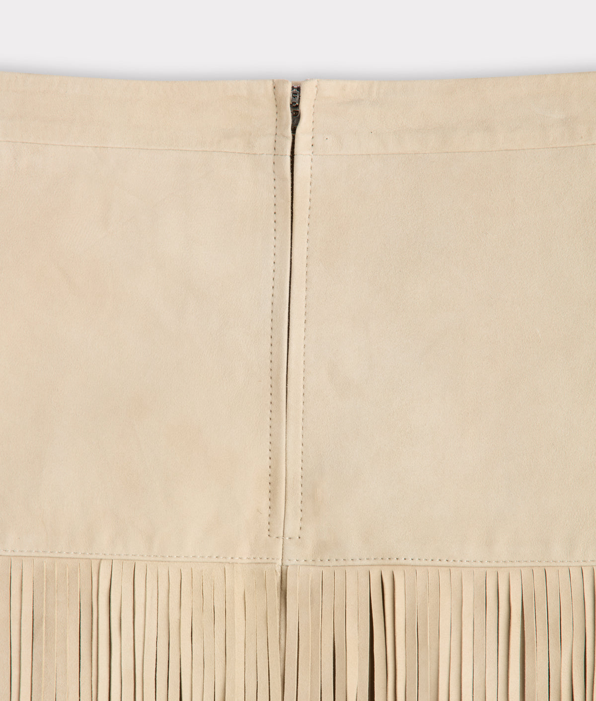 Rhiannon Fringe Skirt :: Bone 3