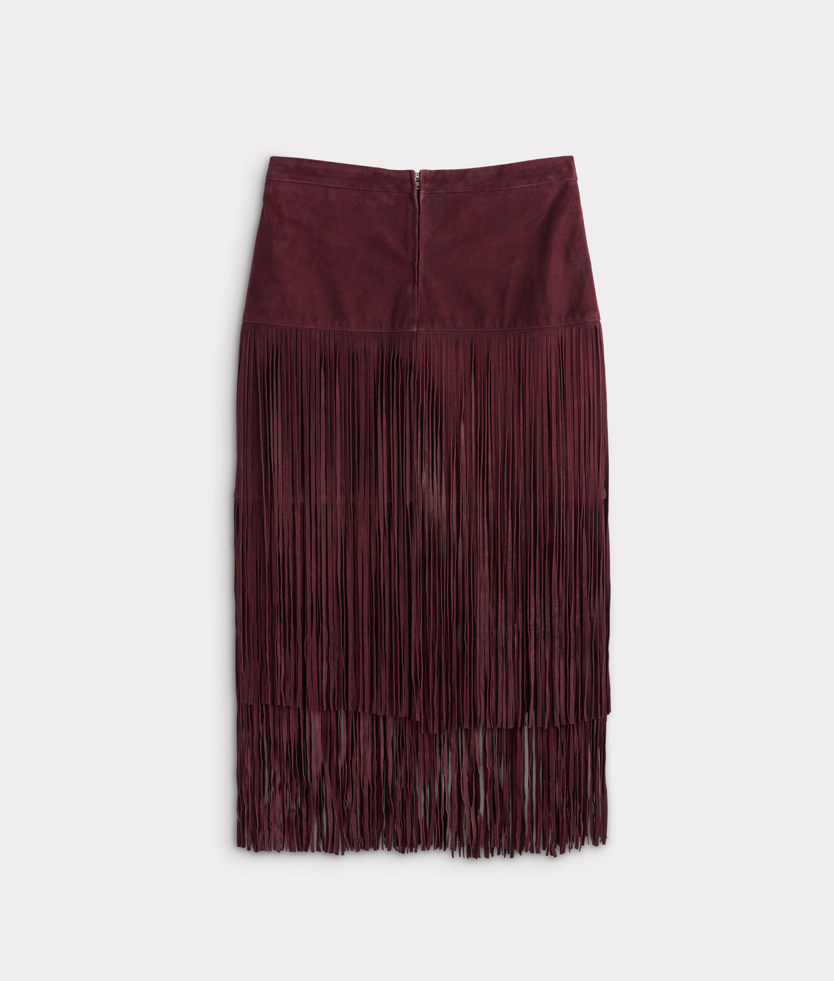 Rhiannon Fringe Skirt :: Black Cherry 3