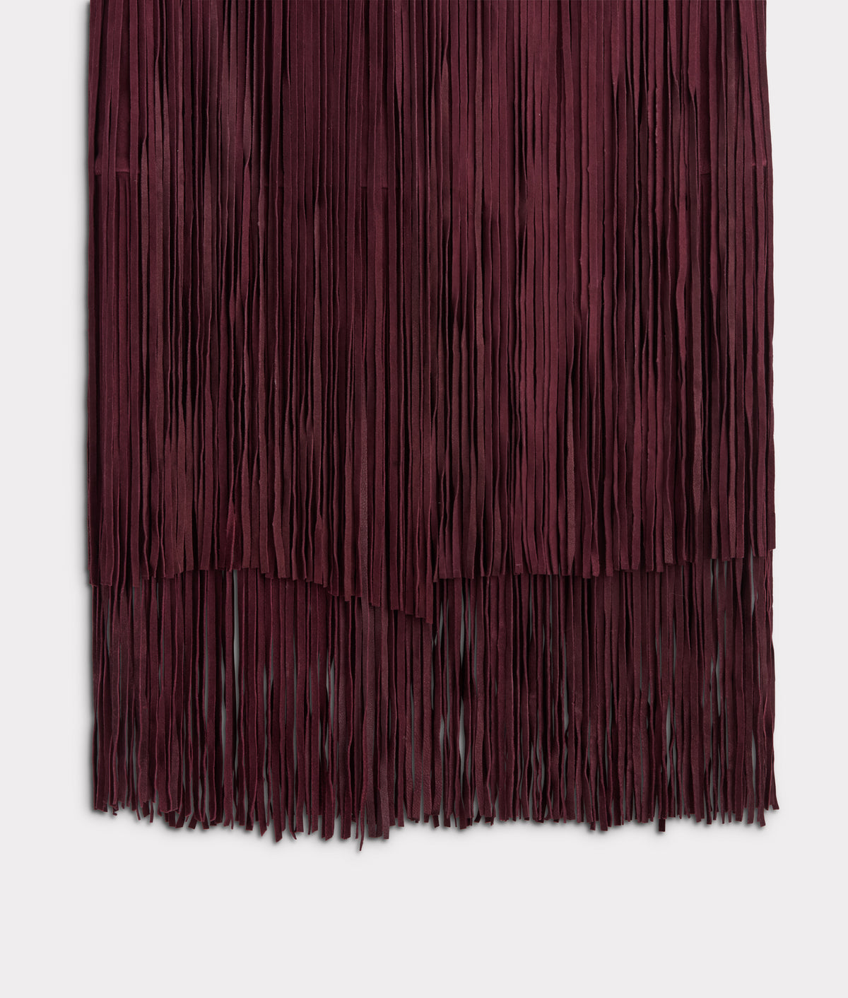 Rhiannon Fringe Skirt :: Black Cherry 5