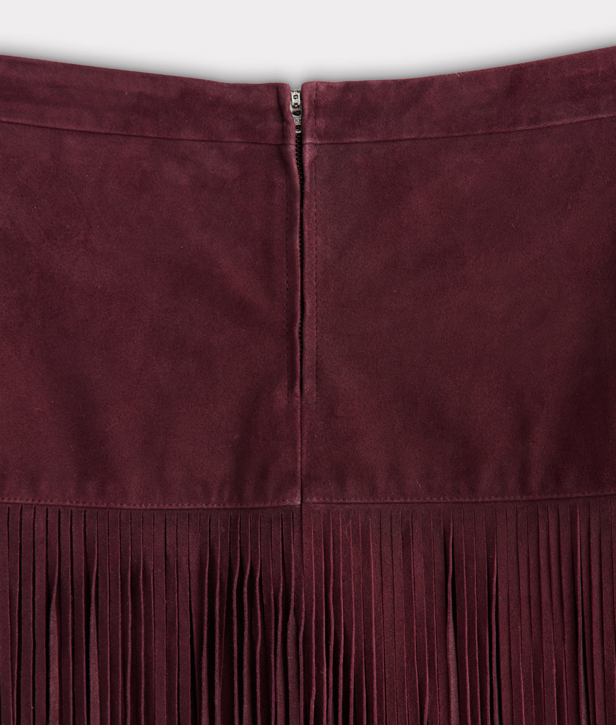 Rhiannon Fringe Skirt :: Black Cherry 6