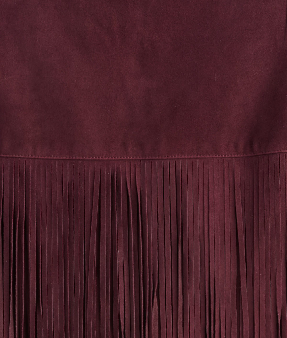 Rhiannon Fringe Skirt :: Black Cherry 8