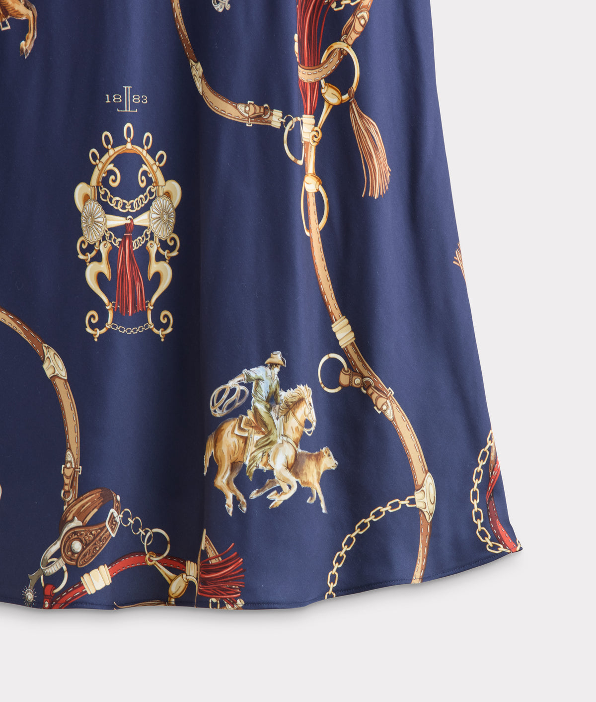 Carolina Skirt :: Navy/Multi 5