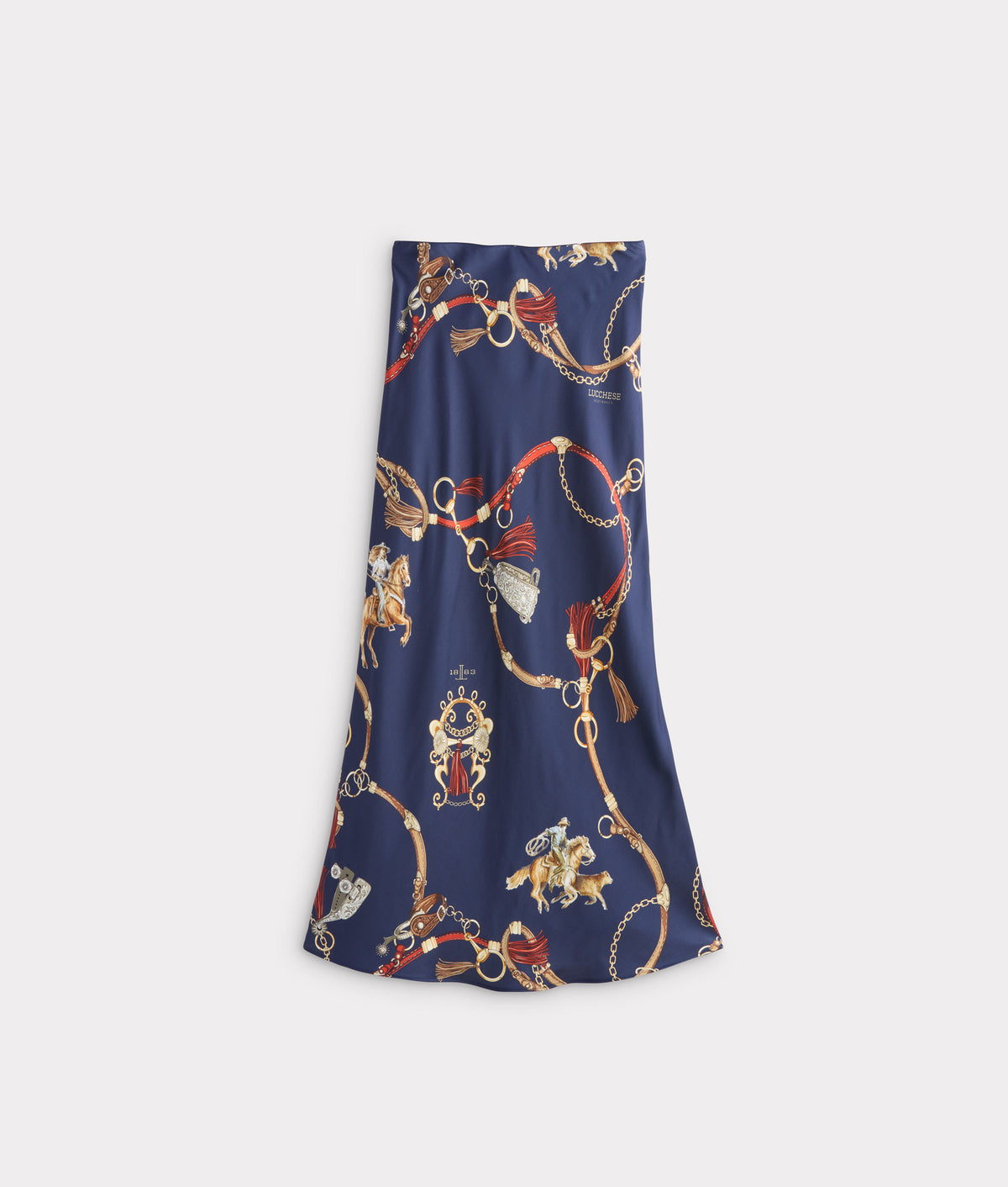 Carolina Skirt :: Navy/Multi 1