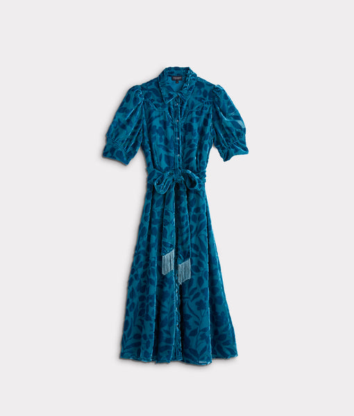 green emerald velvet dress BA Nites