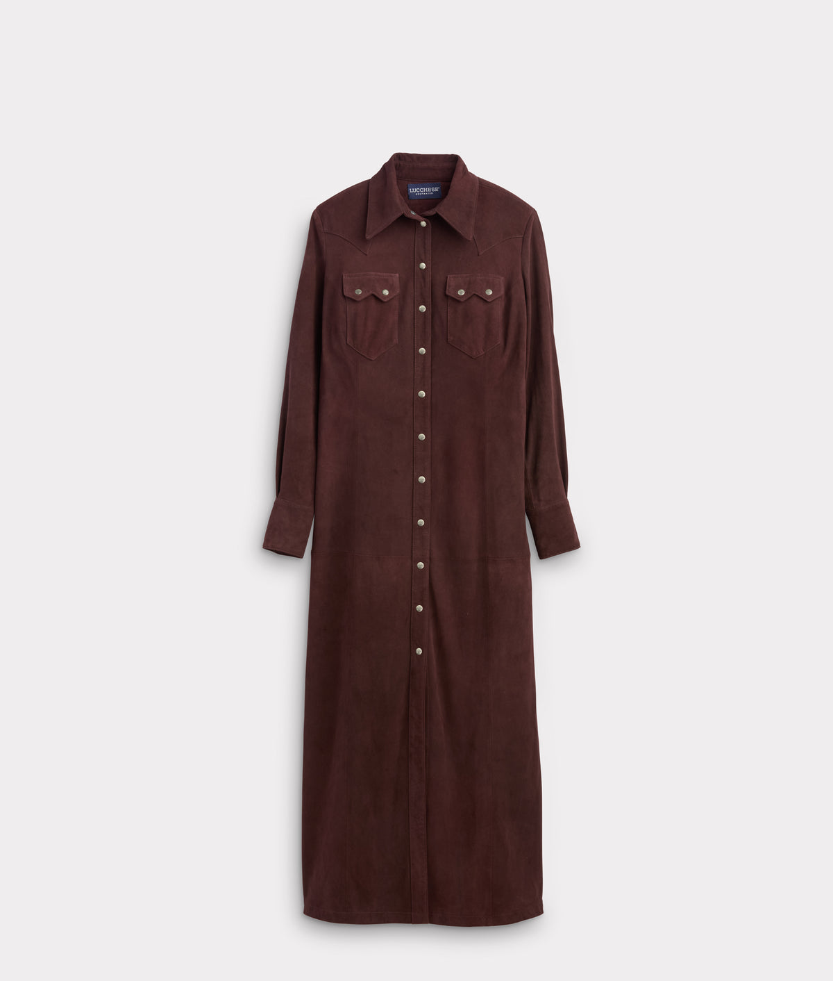 Delilah Suede Duster :: Chocolate 1