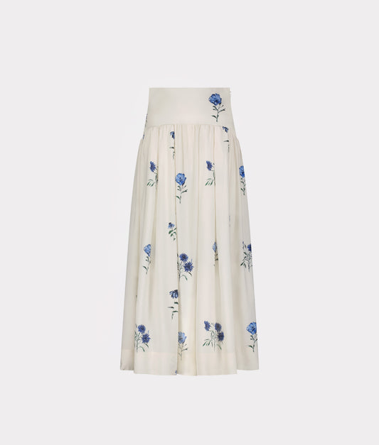 Lela Rose x Lucchese Blue Jay :: Blue + Cream