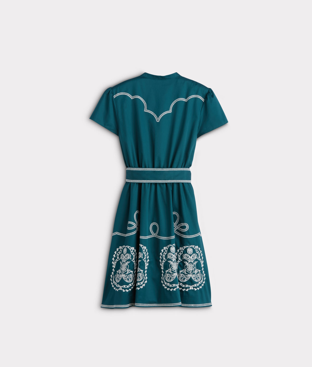Cassidy Flutter Dress :: Ocean 3