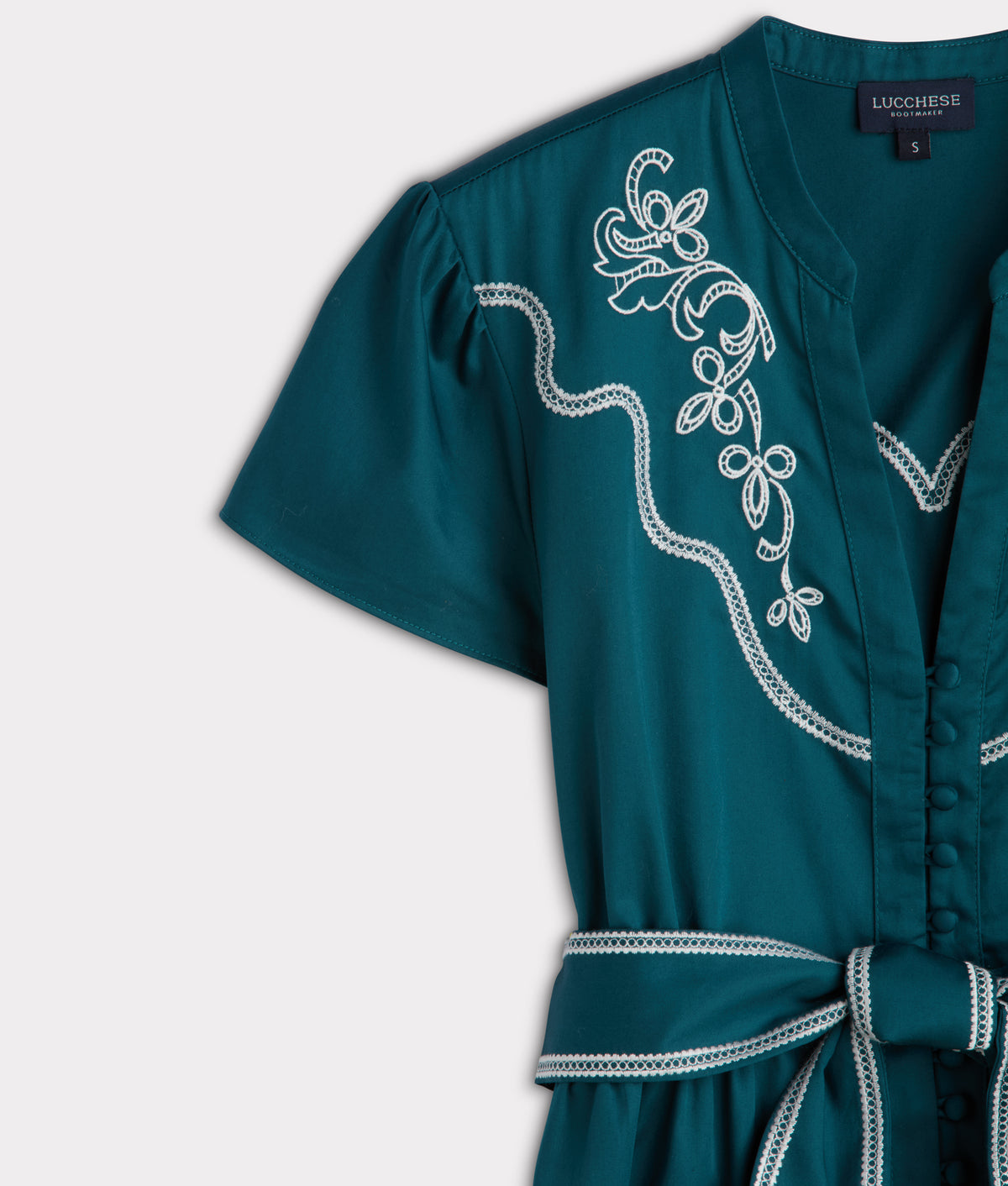 Cassidy Flutter Dress :: Ocean 6