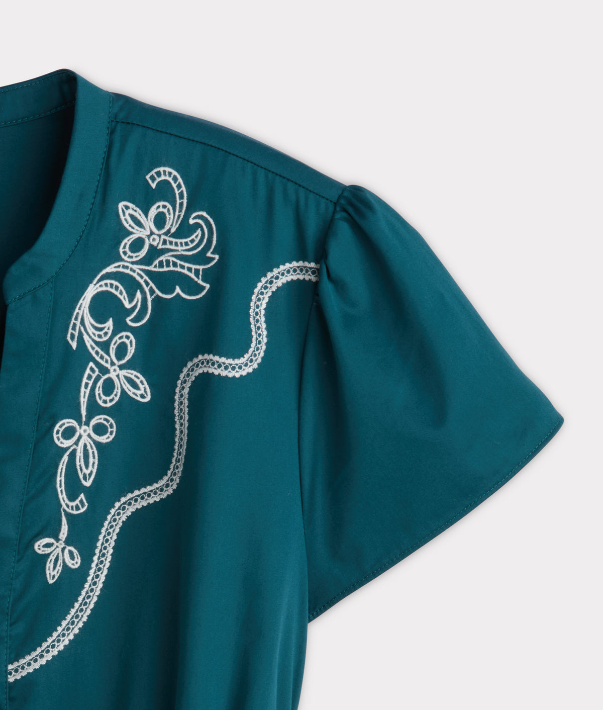 Cassidy Flutter Dress :: Ocean 5