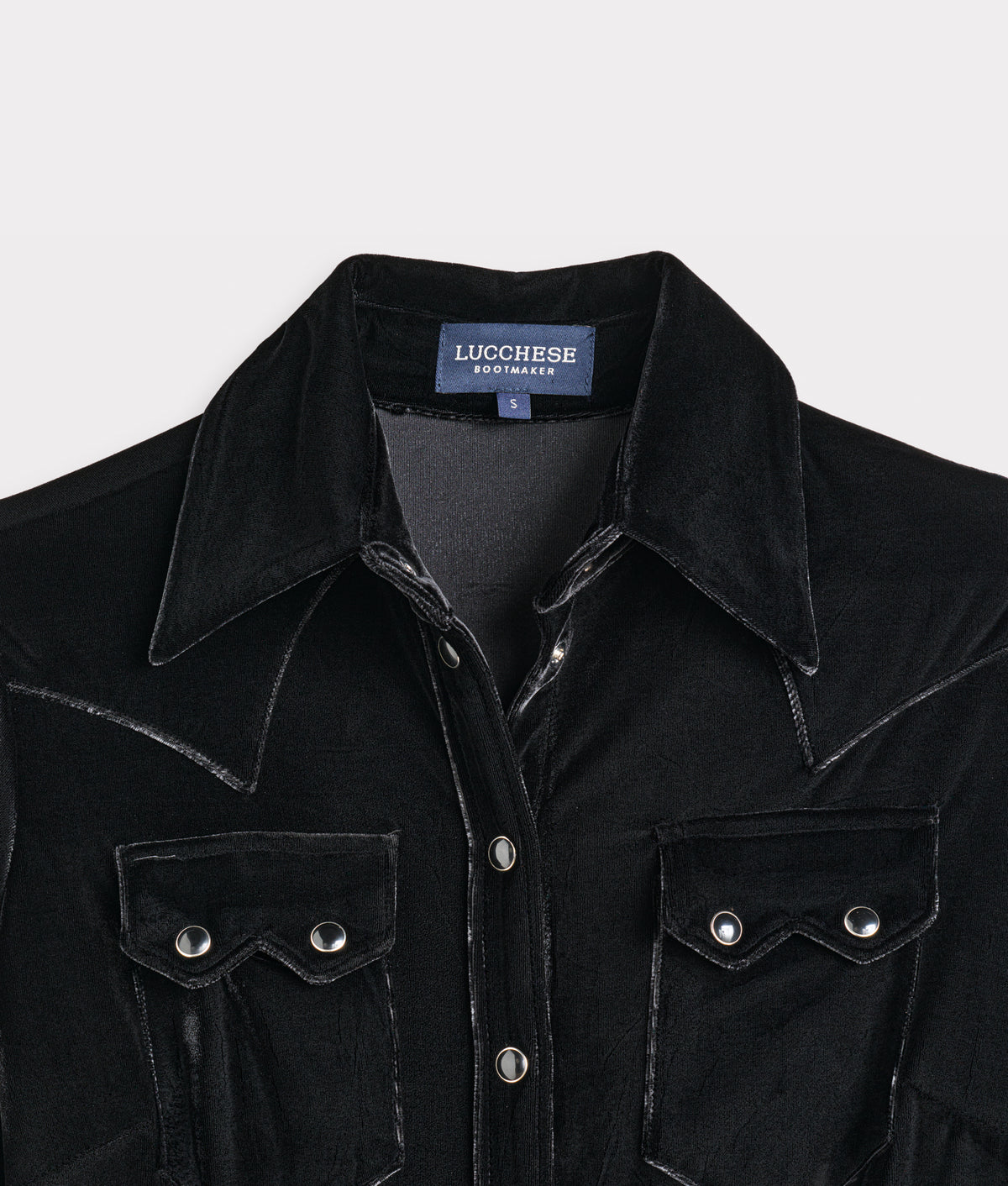 Delilah Velvet Duster :: Black 5