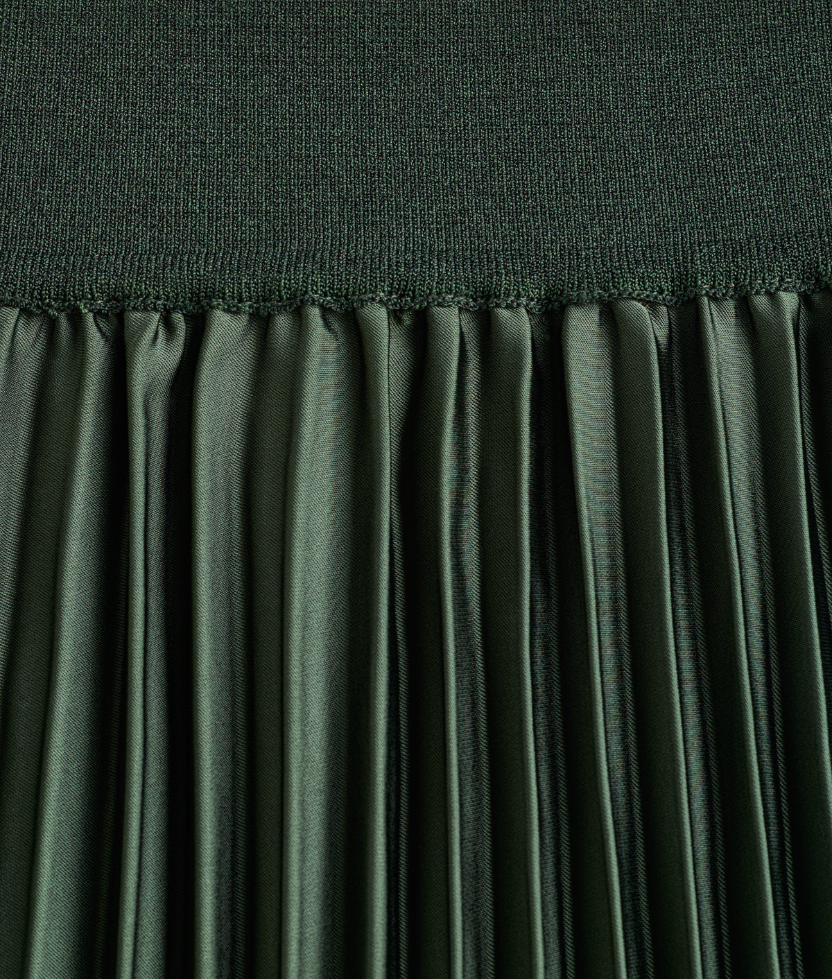 Jaclyn Accordion Skirt :: Olive 6