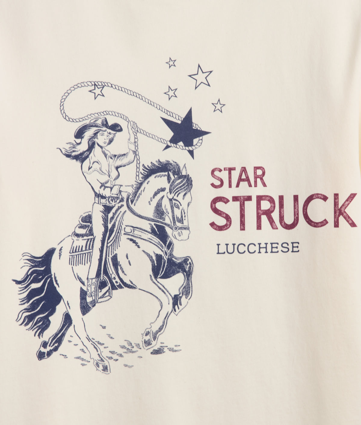 Star Struck Cowgirl Tee :: Ivory 4