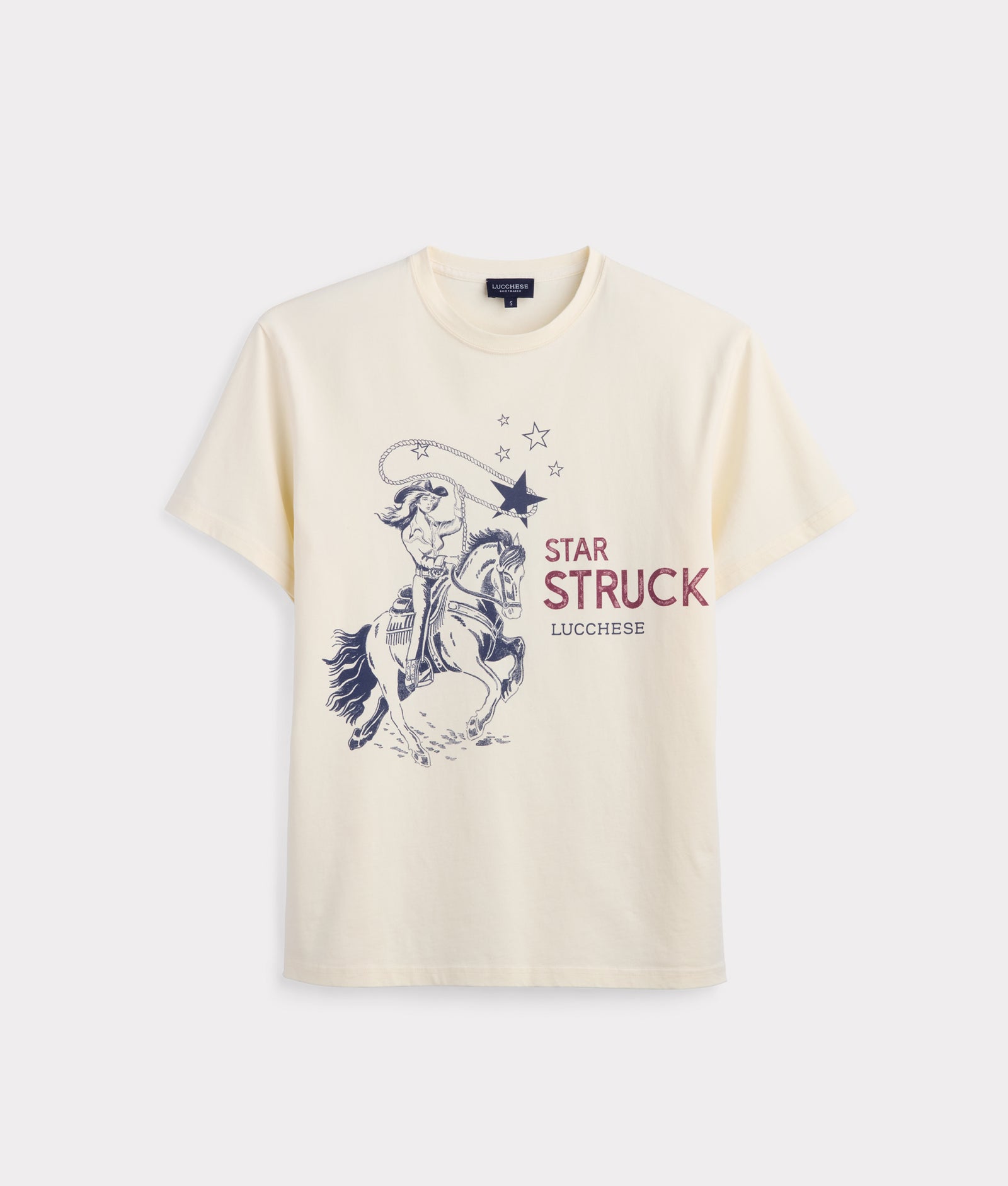 Star Struck Cowgirl Tee :: Ivory