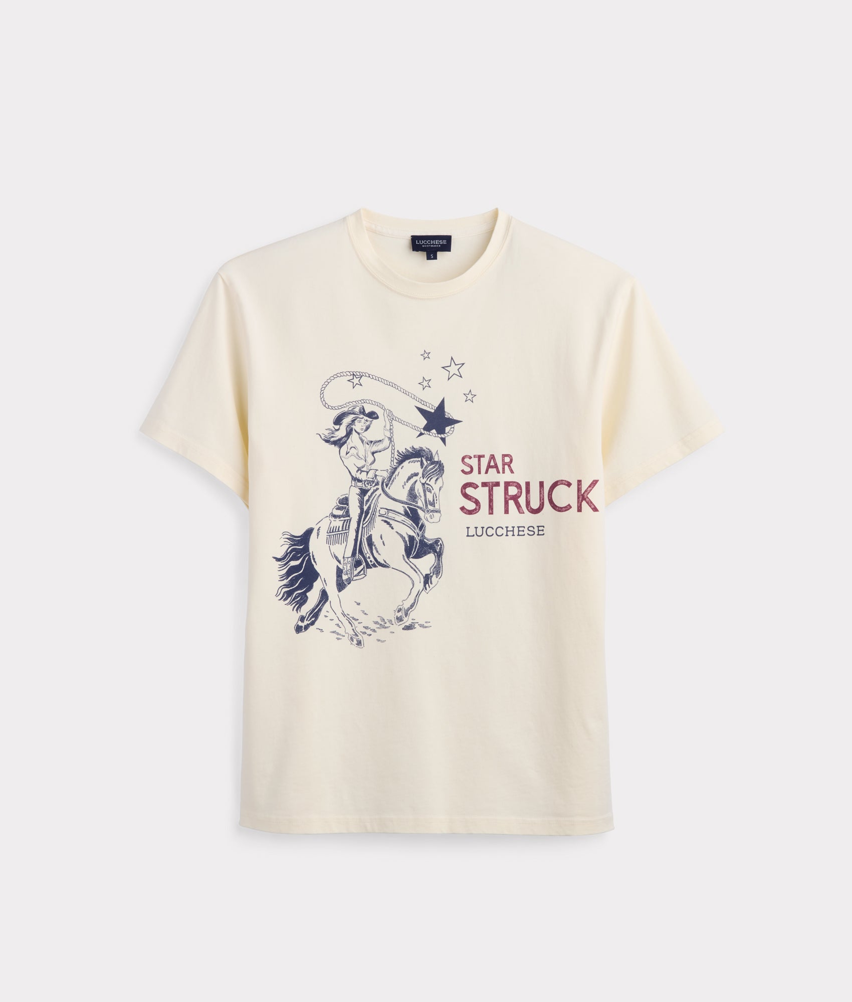 Star Struck Cowgirl Tee :: Ivory