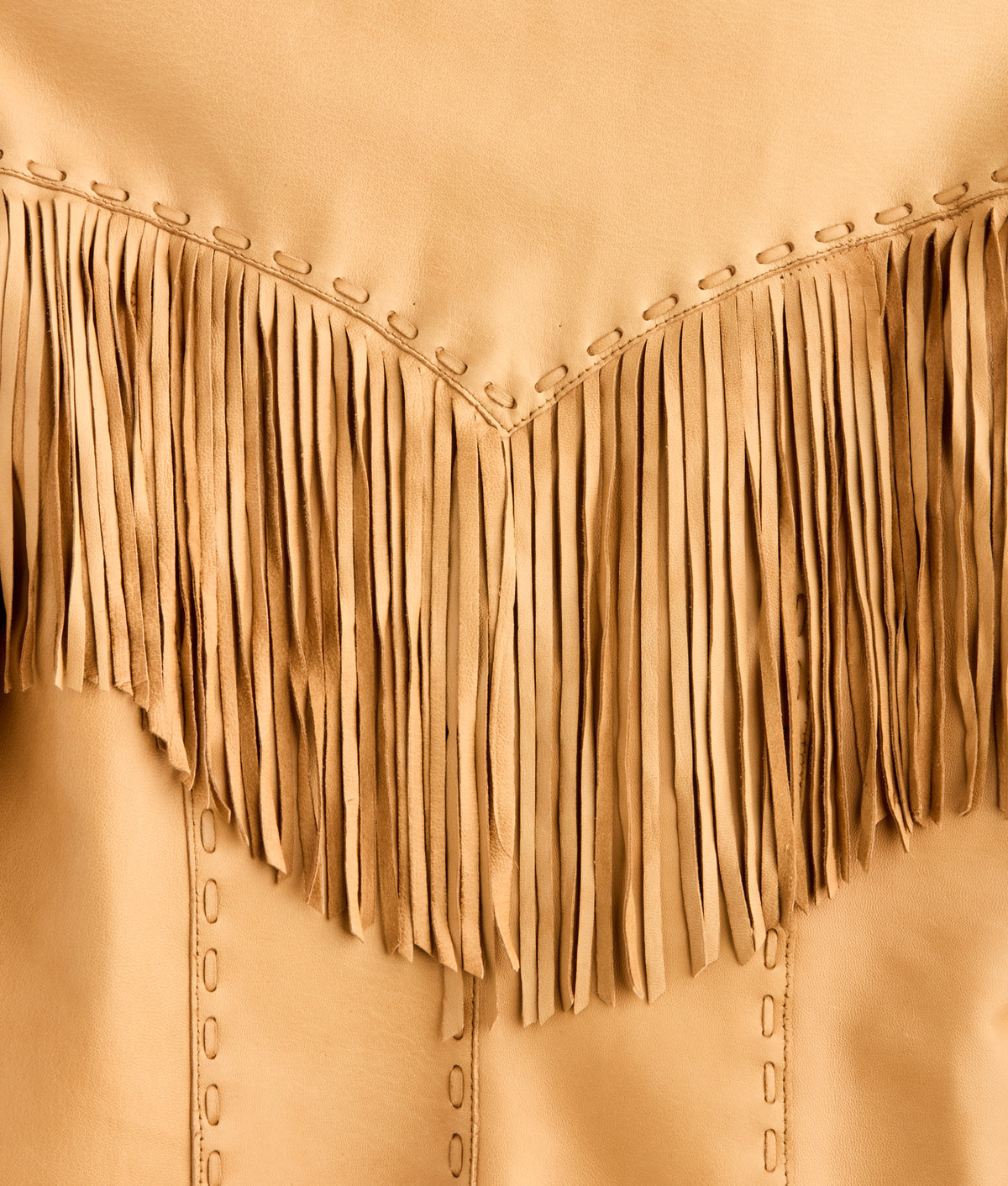 Tallulah Fringe Jacket :: Saddle Tan 12