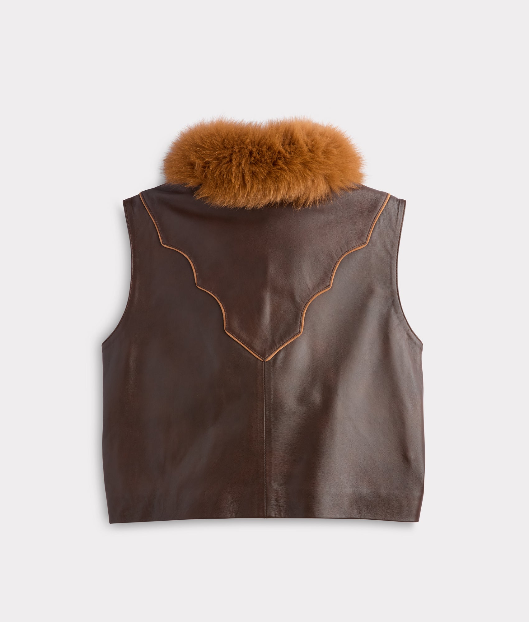 トップス Lauren. compact fur vest louren / compact fur vest greige,F