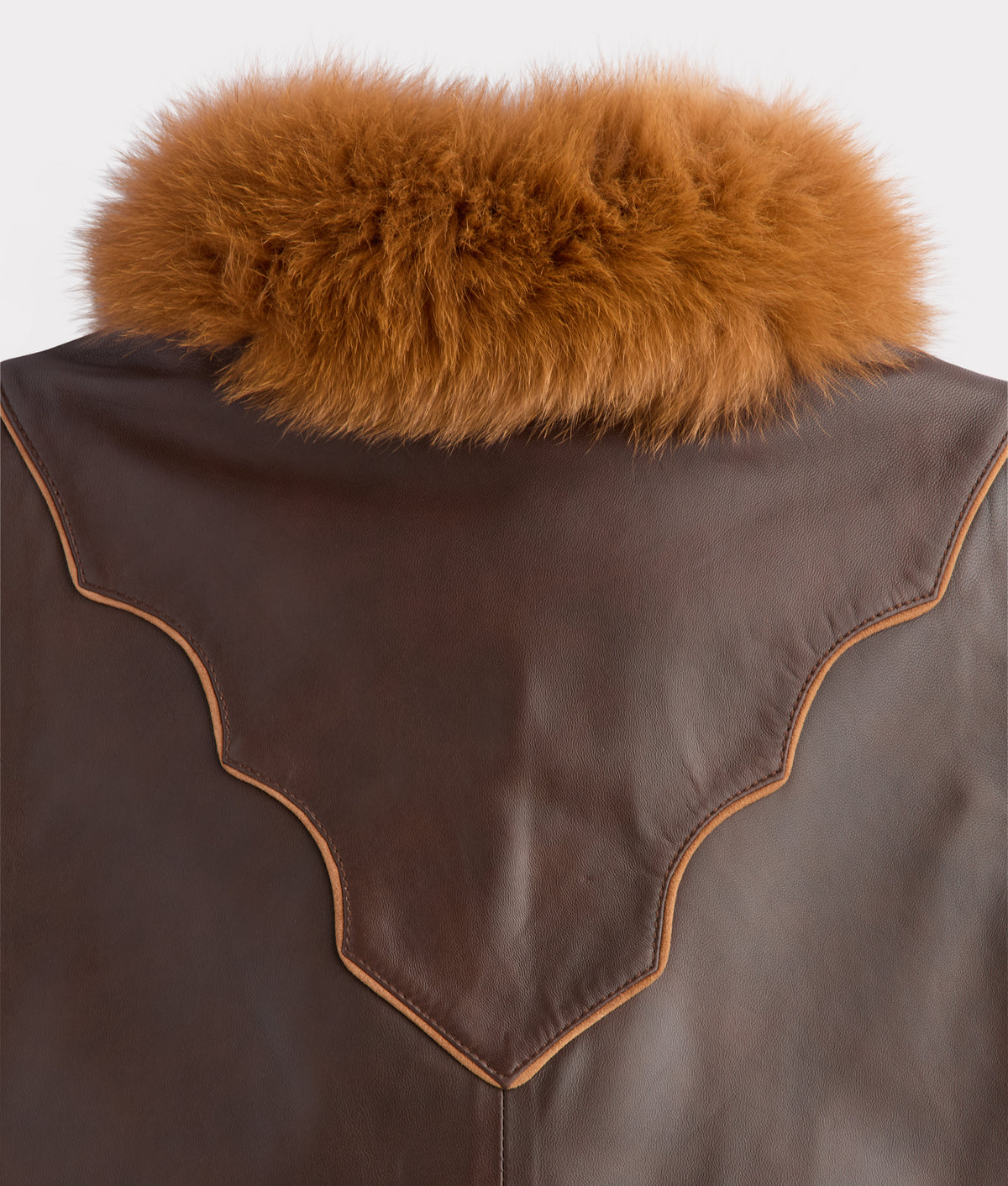 Duchess Of The Range Fur Vest :: Brown 5