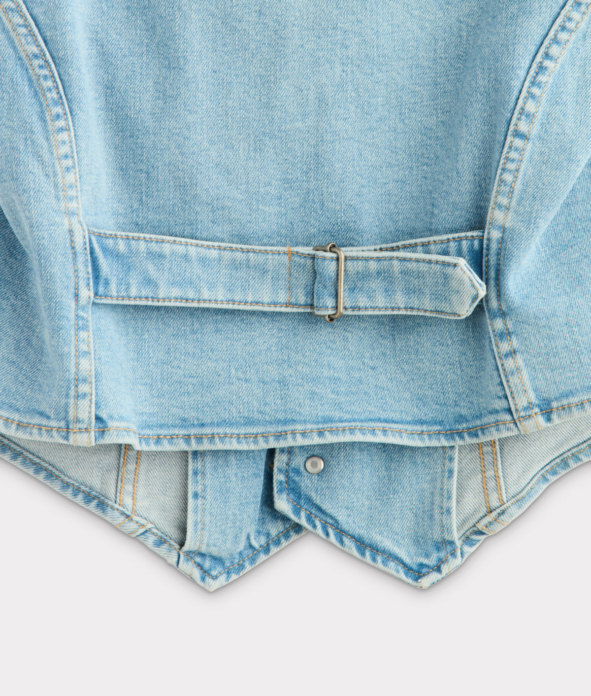 Riley Denim Vest :: Desert Sky Blue 7