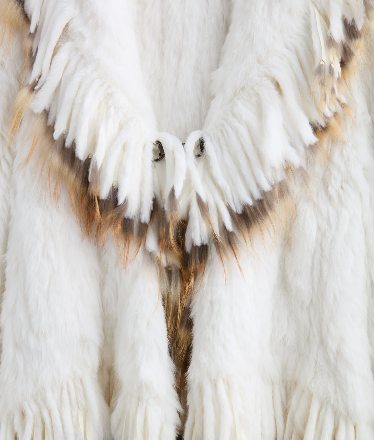 Francis Fur Fringe Jacket :: White 8