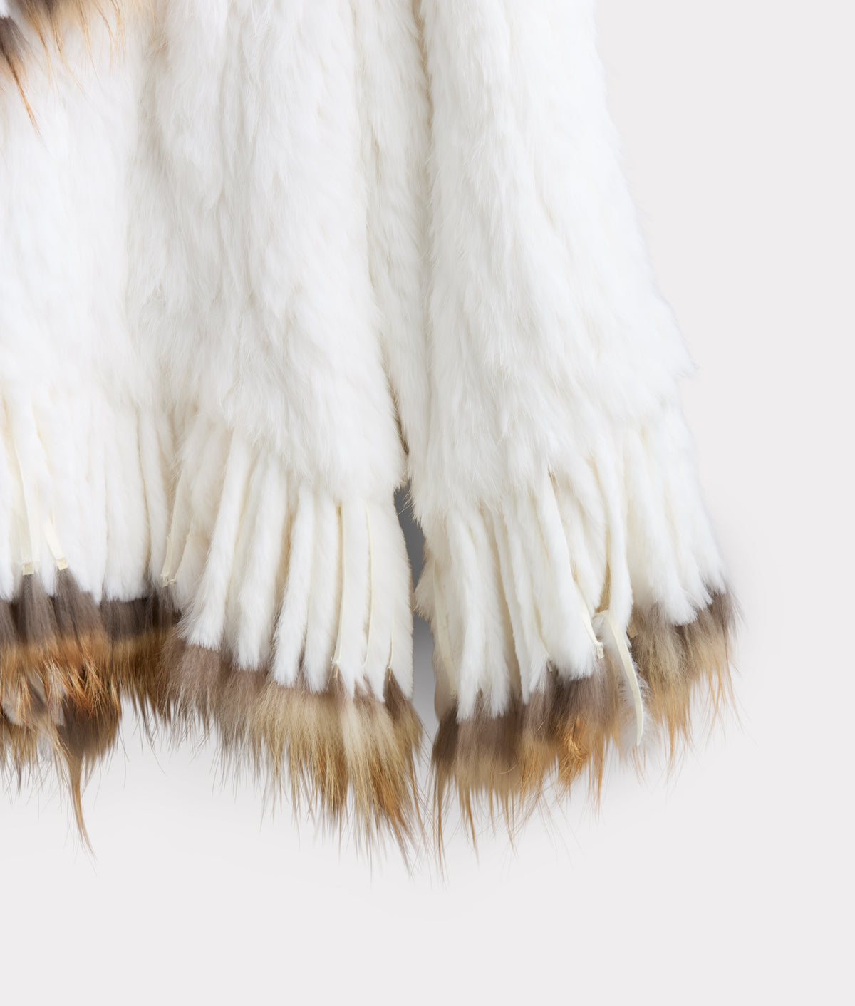Francis Fur Fringe Jacket :: White 5