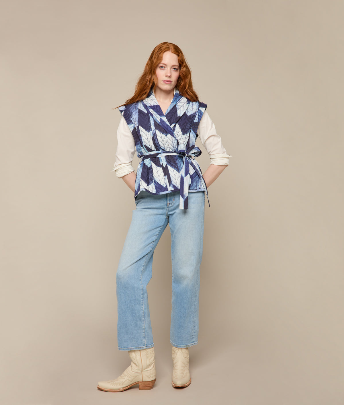 Mosaic Quilted Jacket :: Multi 2