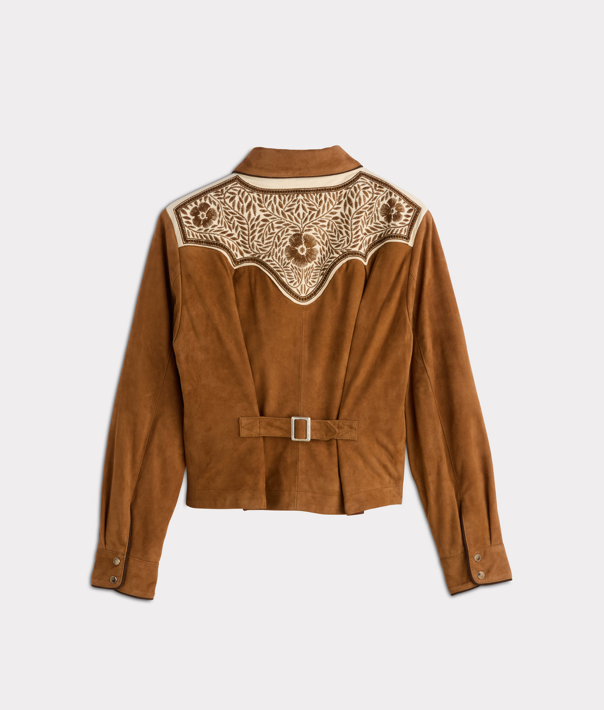 Grace Suede Shacket :: Camel 2