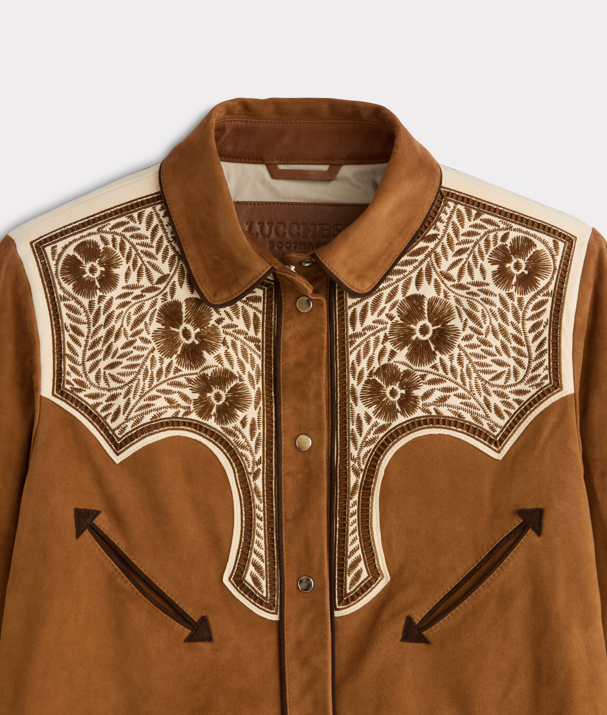 Grace Suede Shacket :: Camel 9