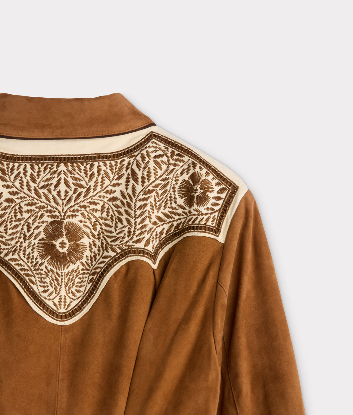 Grace Suede Shacket :: Camel 5