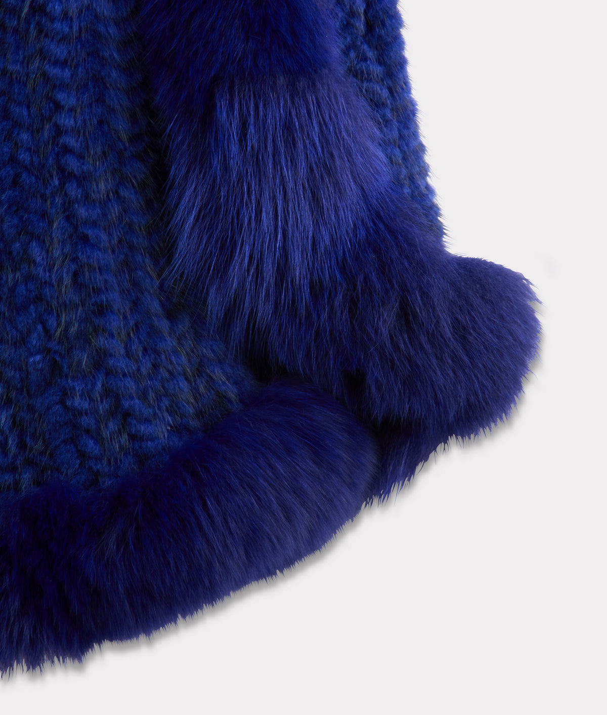 Royale Fur Cape :: Royal Blue 6