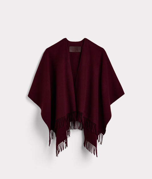 Wynonna Wool Wrap :: Black Cherry
