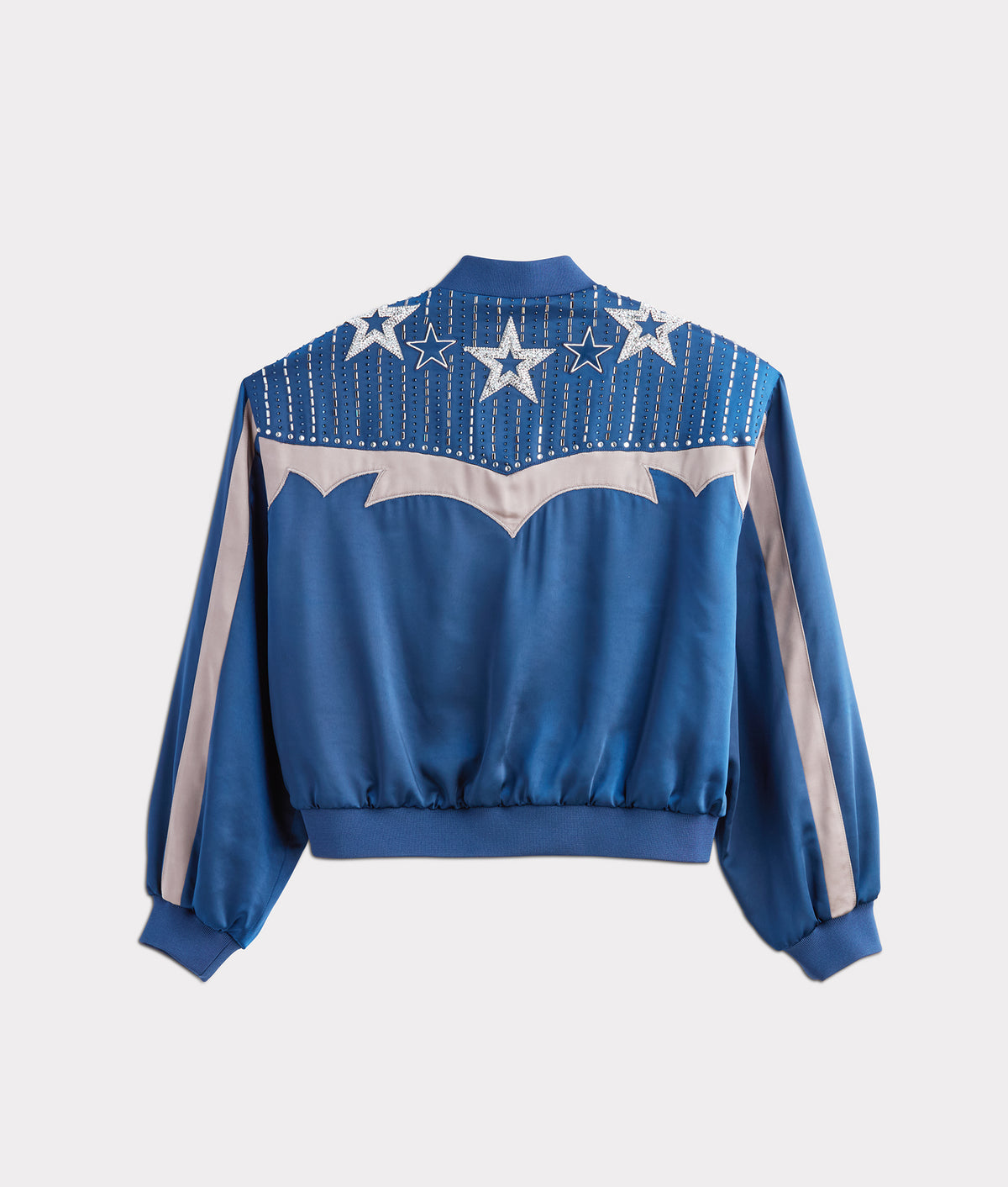 Lucchese x Dallas Cowboys Bomber Jacket :: Blue 5