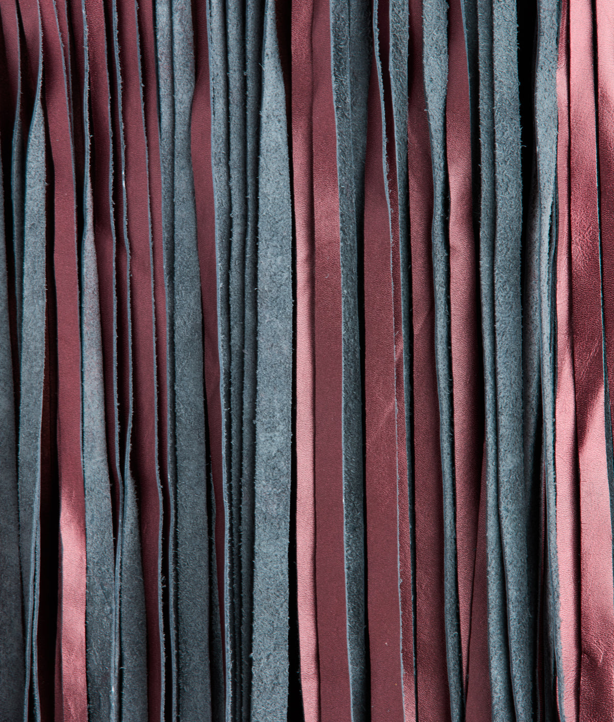 Shayanne Fringe Cape :: Black Cherry 11