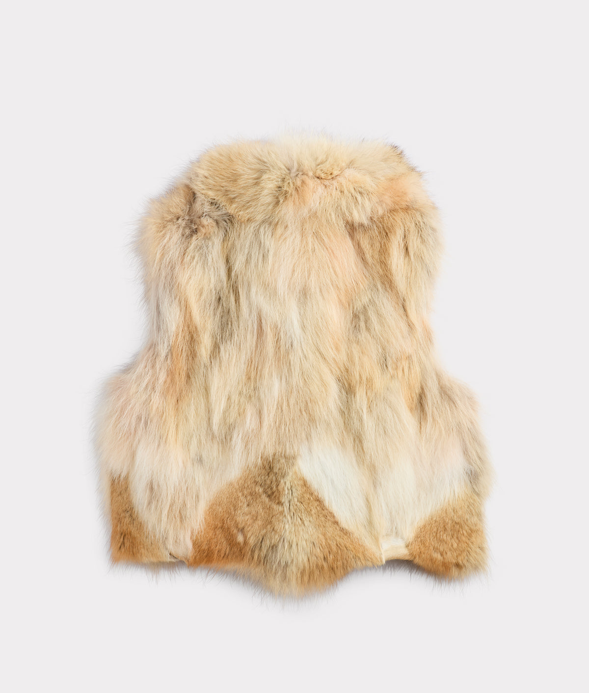 Kirsta Fur Vest :: Natural 3