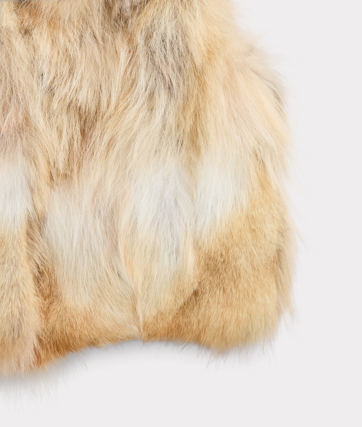 Kirsta Fur Vest :: Natural 7