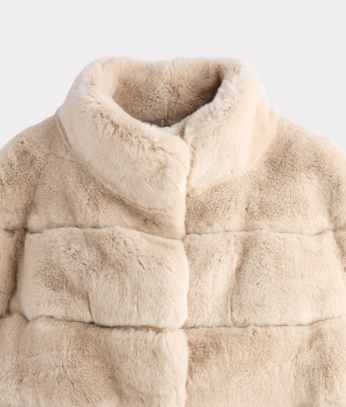 Leona Fur Coat :: Beige 4