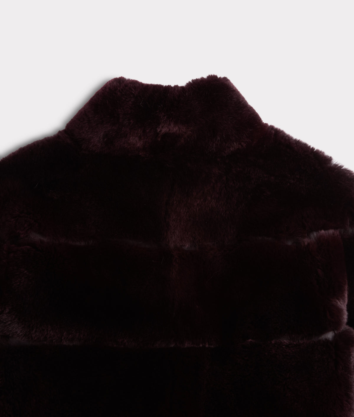 Leona Shared Rex Coat :: Black Cherry 9